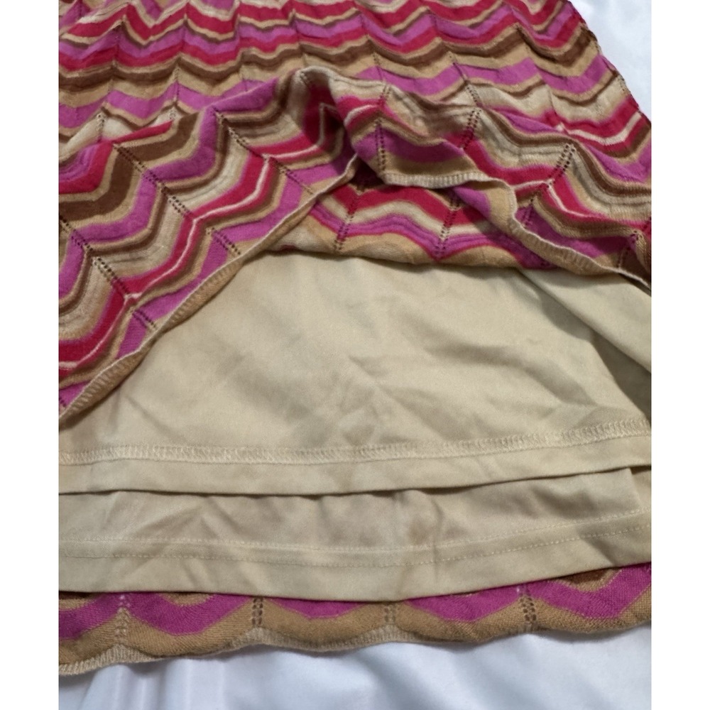 Show Me Your Mumu 'Carlo' Cut Out Horizon Stripe Knit Dress Size XL Retro NEW - Picture 11 of 16